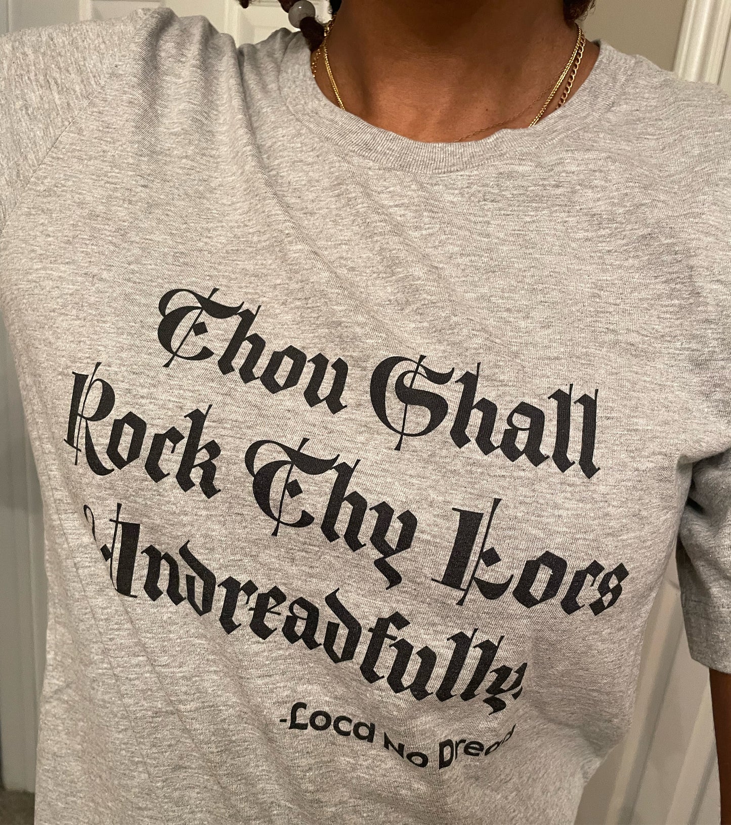 Thou Shall Rock Thy Locs Unisex Tee