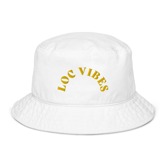 Loc Vibes Organic Bucket Hat