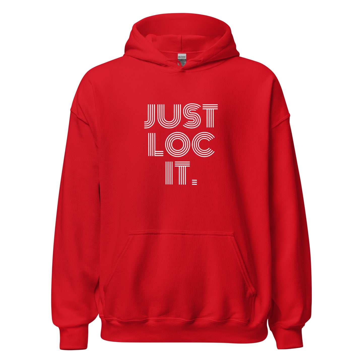 JUST LOC IT. Retro Unisex Hoodie