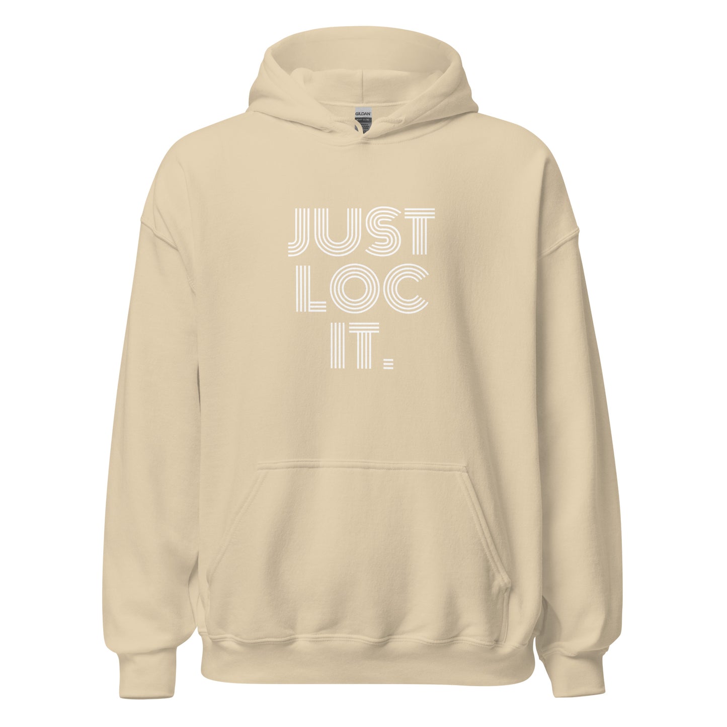 JUST LOC IT. Retro Unisex Hoodie